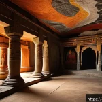 Home 23 스리랑카의 유명 사원 다만둘라 - A sacred cave temple in Sri Lanka carved naturally into a rocky hillside, featuring vibrant ancient ...